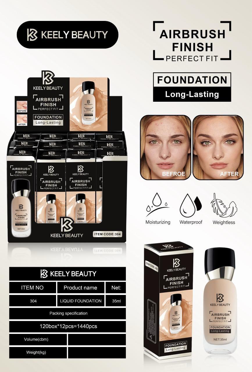 Keely Beauty Airbrush Finish Foundation