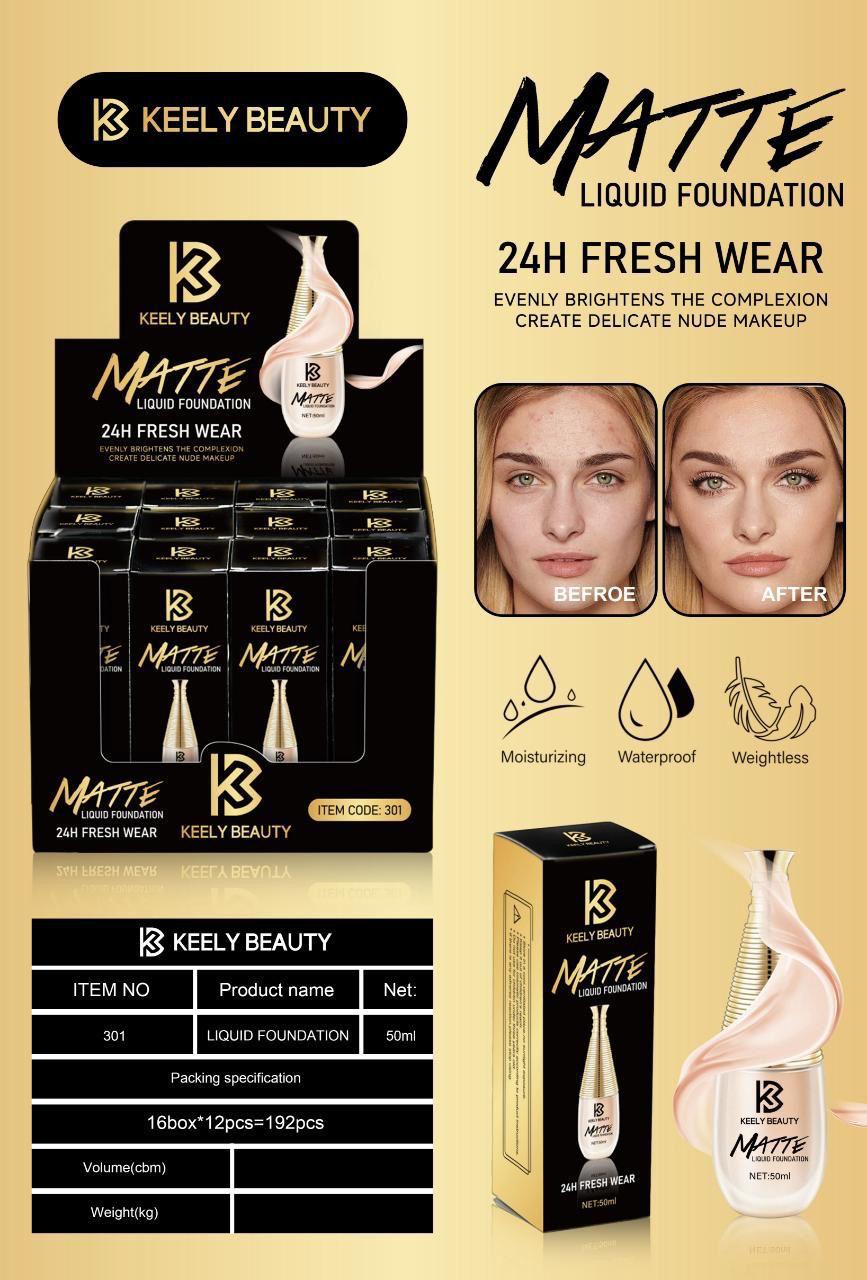 Keely Beauty Matte Foundation