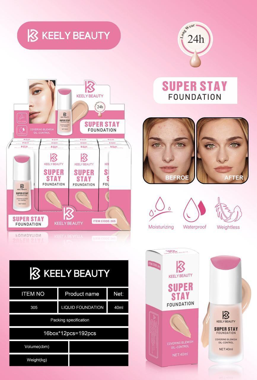 Keely Beauty Super Stay Foundation